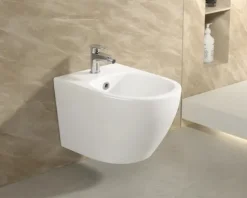 Jungborn Bidet FOUR wandhängend weiß glänzend ohne Beschichtung