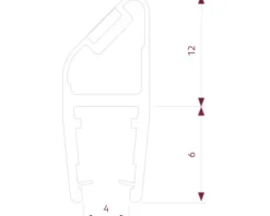 Jungborn Dichtungs-Set 4tlg. für Eckeinstieg