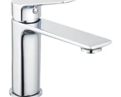 Jungborn Einhebel Waschtischarmatur GAMMA M mit Push-Open Ablaufventil DVGW geprüft chrom glänzend