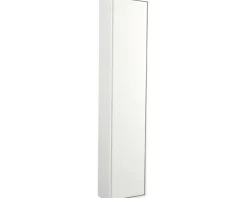 Jungborn Hochschrank NOVE BxHxT 35 x 160 x 20 cm Frontfarbe weiß matt 55786