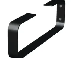 Jungborn Konsole TRENTA schwarz 45 x 4 x 14 cm rund 1 Stück
