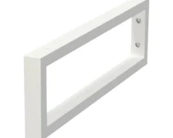 Jungborn Konsole TRENTA weiß 45 x 3 x 14 cm eckig 1 Stück