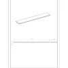 Jungborn NONUS/DECEM Marmorwandpanel BxHxT 121x20x1.5 cm fume matt