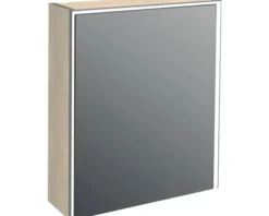 Jungborn Spiegelschrank QUATTRO SEDICI NOVE 60 x 20 x 70 cm tabacco 1-türig LED IP 44