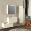 Jungborn Spiegelschrank QUATTRO SEDICI NOVE 80 x 20 x 70 cm weiß matt 2-türig LED IP 44