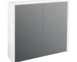 Jungborn Spiegelschrank QUATTRO SEDICI NOVE 80 x 20 x 70 cm weiß matt 2-türig LED IP 44