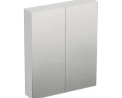 Jungborn Spiegelschrank TRENTA 60 x 14,4 x 72 cm weiß matt 2-türig IP 44