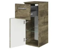 Jungborn Unterschrank VENTITRE BxHxT 30 x 73 cm x 33 cm Frontfarbe eiche ribbeck holzdekor