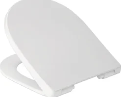 Jungborn Wand-WC Set FIVE 53 Tiefspüler ohne Spülrand weiß glänzend mit Beschichtung und Turbo-Flush-Technologie sowie WC-Sitz (Absenkautomatik, Quick-Release leicht abnehmbar)