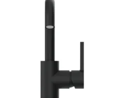 Jungborn Waschtischarmatur OMEGA DVGW geprüft schwarz matt