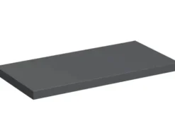 Jungborn Waschtischplatte TRENTA Breite ab 60 cm bis 250 cm x 50,2 cm Anthrazit ohne Ausschnitt
