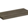 Jungborn Waschtischplatte TRENTA Breite ab 60 cm bis 250 cm x 50,2 cm Gladstone Eiche Tabak ohne Ausschnitt