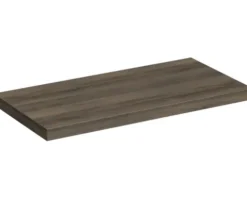 Jungborn Waschtischplatte TRENTA Breite ab 60 cm bis 250 cm x 50,2 cm Gladstone Eiche Tabak ohne Ausschnitt
