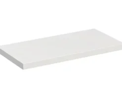 Jungborn Waschtischplatte TRENTA 60 x 50,2 cm Uni weiß matt ohne Ausschnitt