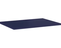 Jungborn Waschtischplatte 606 x 460 mm Kompaktmarmor Navy blau ohne Ausschnitt
