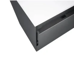 Jungborn Waschtischunterschrank DECEM BxHxT 1000 x 635 x 458 mm rechts Frontfarbe anthrazit matt