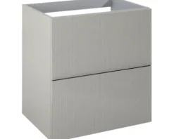 Jungborn Waschtischunterschrank NONUS BxHxT 600 x 635 x 453 mm Frontfarbe fume matt