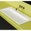 KALDEWEI Einbauwaschbecken CONO 60 x 50 cm alpinweiß glänzend Emailliert mit Beschichtung 901606003001