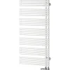 KERMI Designheizkörper Diveo 1700 x 600 mm weiß Anschluss Einseitig unten rechts DVN1A1700602RXK