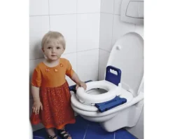 Kinder-WC-Sitz ADOB Töpfchensitz weiß/blau