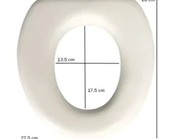 Kinder-WC-Sitz Einlage ADOB Soft weiß