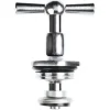 Knebel-Oberteil ½" verchromt