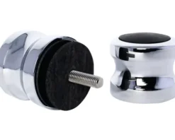 Knopfgriff Schulte D2959 mit Puffer chrom