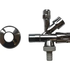 Kombi - Eckventil Comfortgriff 1/2x10 mm x3/4