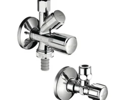 Kombiventil Set Schell Comfort Starkes Team 10 862 06 99 verchromt ½"
