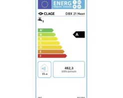 Komfort-Durchlauferhitzer CLAGE DBX Next elektronisch 21 kW
