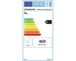 Komfort-Durchlauferhitzer PPE4.M-17/18/21/24 kW LCD Elektronisch