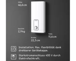 Komfort-Durchlauferhitzer Stiebel Eltron DHB 27 ST Trend Elektronisch 27 Liter