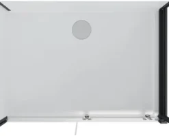 Komplettdusche Aurlane Black zen 80 x 110 x 217 cm anthrazit-matt