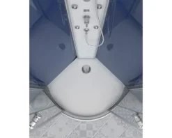 Komplettdusche Aurlane Night Blue 85 x 85 x 220 cm weiß