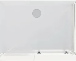 Komplettdusche Aurlane Silver zen 80 x 110 x 217 cm silber-matt