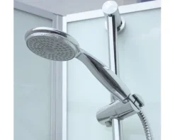 Komplettdusche SCHULTE Korfu Express Plus 89 x 89 x 202 cm lindgrün/alu-natur