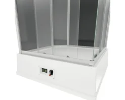 Komplettdusche SCHULTE Korfu 94 x 94 x 215 cm alu-natur