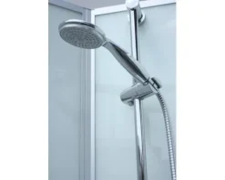 Komplettdusche SCHULTE Korfu 89 x 89 x 202 cm alu-natur