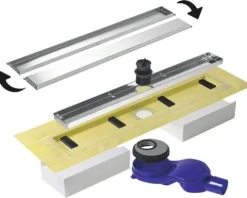 Komplett-Duschrinne Dural Vario-Line-Plus Doubleface 900 ETA-geprüft