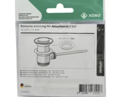 Konische Ventildichtung 1 1/2"