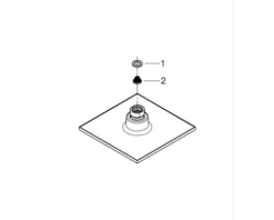 Kopfbrause GROHE Euphoria Cube 152 27705000 15,2x15,2 cm chrom