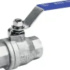 Kugelhahn aus Edelstahl 1/2" I/I