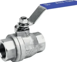 Kugelhahn aus Edelstahl 1/2" I/I