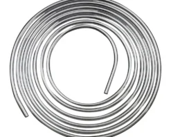 Kupferrohr Ø 10 mm (Ring ca. 5 m) verchromt