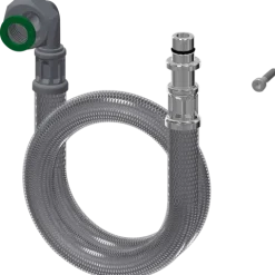 KWC AR Schlauch, F5, G1/2 und Steckfitting, 950mm, DN10, L-Form, 2030060323