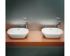 LAUFEN Aufsatzwaschbecken LUA 50 x 35 cm weiß glänzend H8120830001091