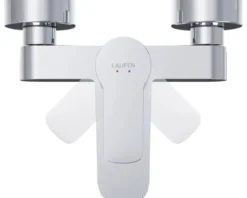 LAUFEN Badewannenarmatur Aufputz LIDA chrom glänzend HF503260100630