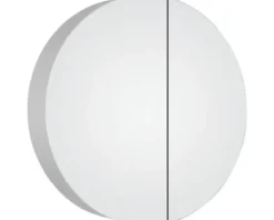 LED Spiegelschrank DSK Silver Ring Ø 60 cm silber IP 24