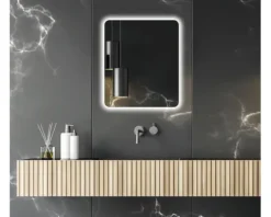 LED Badspiegel Ambiente Rounded 60 x 70 cm IP 44