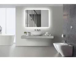 LED Badspiegel DSK Silver Venus 60x80 cm IP 24 (spritzwassergeschützt)